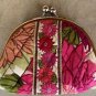Vera Bradley Double Kiss Hello Dahlia coin purse  NWT Retired  exclusive
