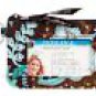 Vera Bradley Zip ID Case JAVA BLUE original pattern ID card pill case  NWT Retired