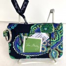 Vera Bradley Zip ID Case BLUE RHAPSODY  ID card pill case  NWT Retired