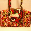 Vera Bradley Handbag Classic 100 Puccini great fall color pattern Essential bag NWT