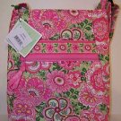 Vera Bradley Hipster Petal Pink  original version  roomy flat for easy travel add on crossbody