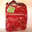 Vera Bradley Hipster Mesa Red original version NWT crossboy purse shoulder bag retired