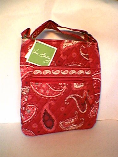 Vera Bradley Hipster Mesa Red original version NWT crossboy purse shoulder bag retired