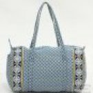 Vera Bradley Large Duffel Riviera Blue NWT rare pattern duffle overnight weekend