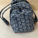 Vera Bradley Original Indigo classic Handbag vintage made in USA shoulder bag Vera Bradley Original Indigo classic Handbag vintage made in USA shoulder bag