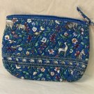 Vera Bradley ANIMAL KINGDOM Large Cosmetic vintage EUC made in USA makeup case