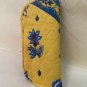Vera Bradley Double Eye case French YELLOW vintage 2 pair eyeglass
