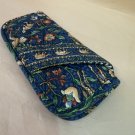 Vera Bradley ANIMAL KINGDOM Double Eye glasses case vintage retired htf