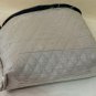 Vera Bradley LURES Green Large Cosmetic vintage EUC made in USA makeup case Fishing