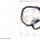 Vera Bradley Lanyard African Violet ID badge holder keyring necklace  NWT Retired