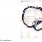 Vera Bradley Lanyard African Violet ID badge holder keyring necklace  NWT Retired