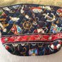 Vera Bradley REGATTA  Large Cosmetic vintage EUC made in USA makeup case Fishing
