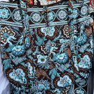 Vera Bradley Miller Bag large tote JAVA BLUE retired VHTF weekender NWT
