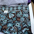Vera Bradley MILLER Bag large tote JAVA BLUE retired VHTF weekender NWT