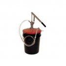 MANUAL HAND PUMP TOP COVER & HOSE-FOR 5 & 6 1/2 GALLON PAIL BUCKET LUBRICANT GEAR LUBE OIL