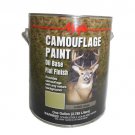 1 GAL GALLON CAN-PAINT-CAMO CAMOUFLAGE-KHAKI-OIL BASE FLAT DIY-450 SQ FT/GAL