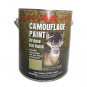 1 GAL GALLON CAN-PAINT-CAMO CAMOUFLAGE-KHAKI-OIL BASE FLAT DIY-450 SQ FT/GAL
