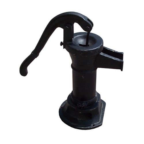 CAST IRON WELL WATER CISTERN PITCHER PUMP-ANTIQUE VINTAGE PRIMITIVE HAND MANUAL STYLE-WORKING MODEL