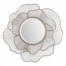 Renwil Brocade Antique Silver Leaf Mirror