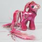 My Little Pony G3 Custom - Crystal Rose - With Genuine Cubic Zircon Jewel