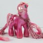 My Little Pony G3 Custom - Crystal Rose - With Genuine Cubic Zircon Jewel