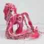 My Little Pony G3 Custom - Crystal Rose - With Genuine Cubic Zircon Jewel