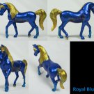 Breyer Stablemates Custom Royal Blue Horse