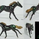 Breyer Stablemates Custom Green Evening Horse