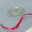 Clear Sparkle Cowboy Hat Western Pony Doll Accessory HQG1C Glitter Custom MLP