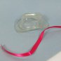 Clear Sparkle Cowboy Hat Western Pony Doll Accessory HQG1C Glitter Custom MLP