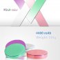 4400mAh Lady Power Bank with 60-degree Rotation Hidden USB Port