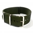 Military G10  Nylon Olive Green Watchstraps Watch Straps Band 22mm FREE SHIPPING