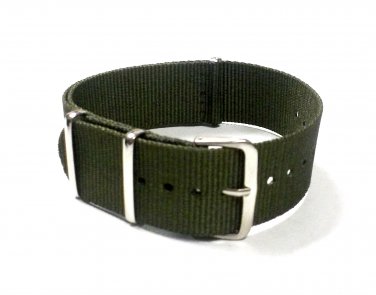 Military G10  Nylon Olive Green Watchstraps Watch Straps Band 22mm FREE SHIPPING