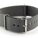 Military G10 Nylon Ash Gray Watchstraps Watch Straps Band 18mm FREE SHIPPING