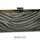 Verga Zebra Print Evening Handbag bag - E31