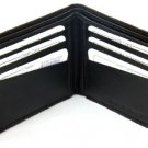 RAND NEW MENS QUALITY LUXURY SOFT BLACK REAL LEATHER WALLET 2509