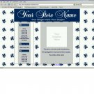 1 Premade Website Template (daisies)