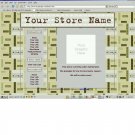 1 Premade Website Template (letters)