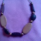 Ethnic Wooden Bead Choker