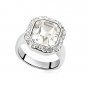 Austrian crystal diamond 18K Platinum Plated wedding ring / engagement ring JBM001
