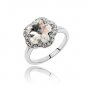 Austrian crystal diamond 18K Platinum Plated engagement ring / promise ring JBM002