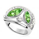 Austrian crystal diamond 18K Platinum Plated Fashion ring / engagement ring JBM007