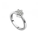Austrian crystal diamond 18K Platinum Plated engagement ring / promise ring JBM012