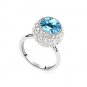 Austrian crystal diamond 18K Platinum Plated engagement ring / Fashion ring / promise ring JBM010