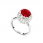 Austrian crystal diamond 18K Platinum Plated engagement ring / Fashion ring / promise ring JBM010
