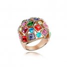 Austrian crystal diamond Rose gold Fashion ring / promise ring JBM024