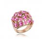 Austrian crystal diamond Rose gold Fashion ring / promise ring JBM024