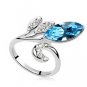 Austrian crystal diamond 18K Platinum Plated Fashion ring / promise ring JBM014