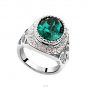 Austrian crystal diamond 18K Platinum Plated engagement ring / promise ring JBM019