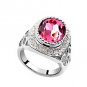 Austrian crystal diamond 18K Platinum Plated engagement ring / promise ring JBM019